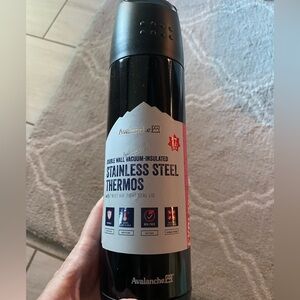 Avalanche 17 Fl Oz Leakproof Vacuum Insulated Stainless Steel Thermos NWT